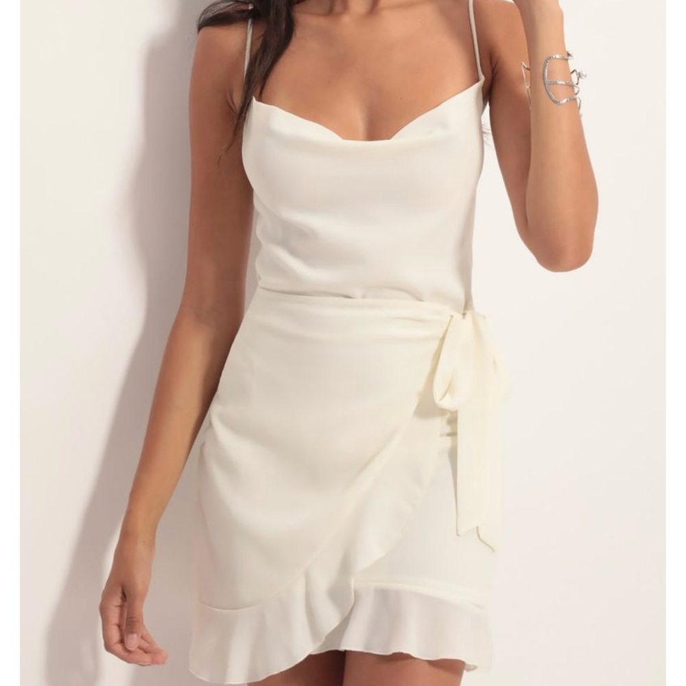 LUCY IN THE SKY | Positano Chiffon Tie Dress